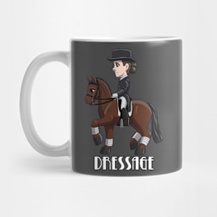 Cute Little Dressage Rider Mug